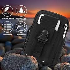 Mobile Phone Case Pouch Waist Bag Waterproof Nylon Multifunction Casual Men Waist Pack Male Small Bag